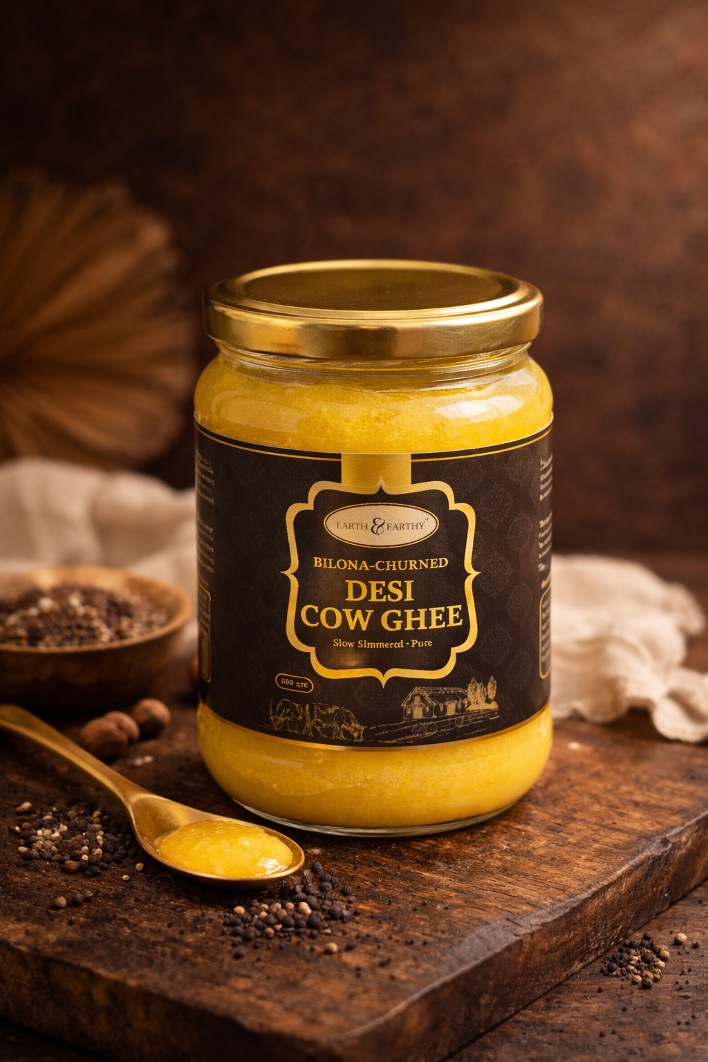 Bilona Ghee from Earth&Earthy