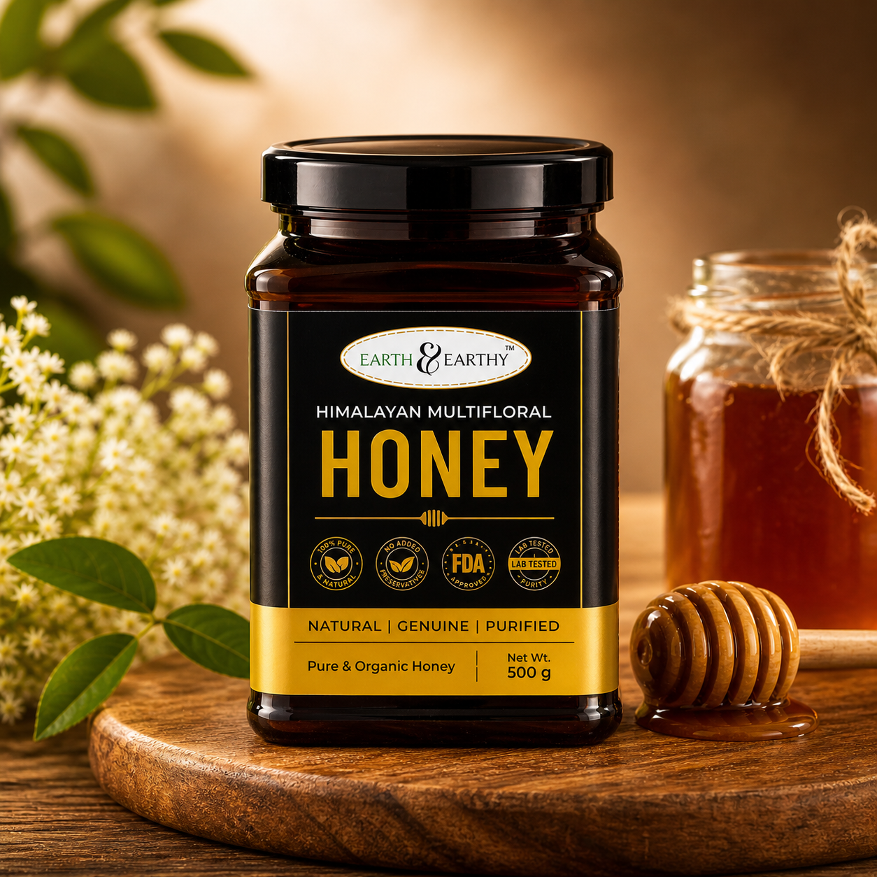 Himalayan Multifloral Honey | Earth & Earthy™ Organic Honey