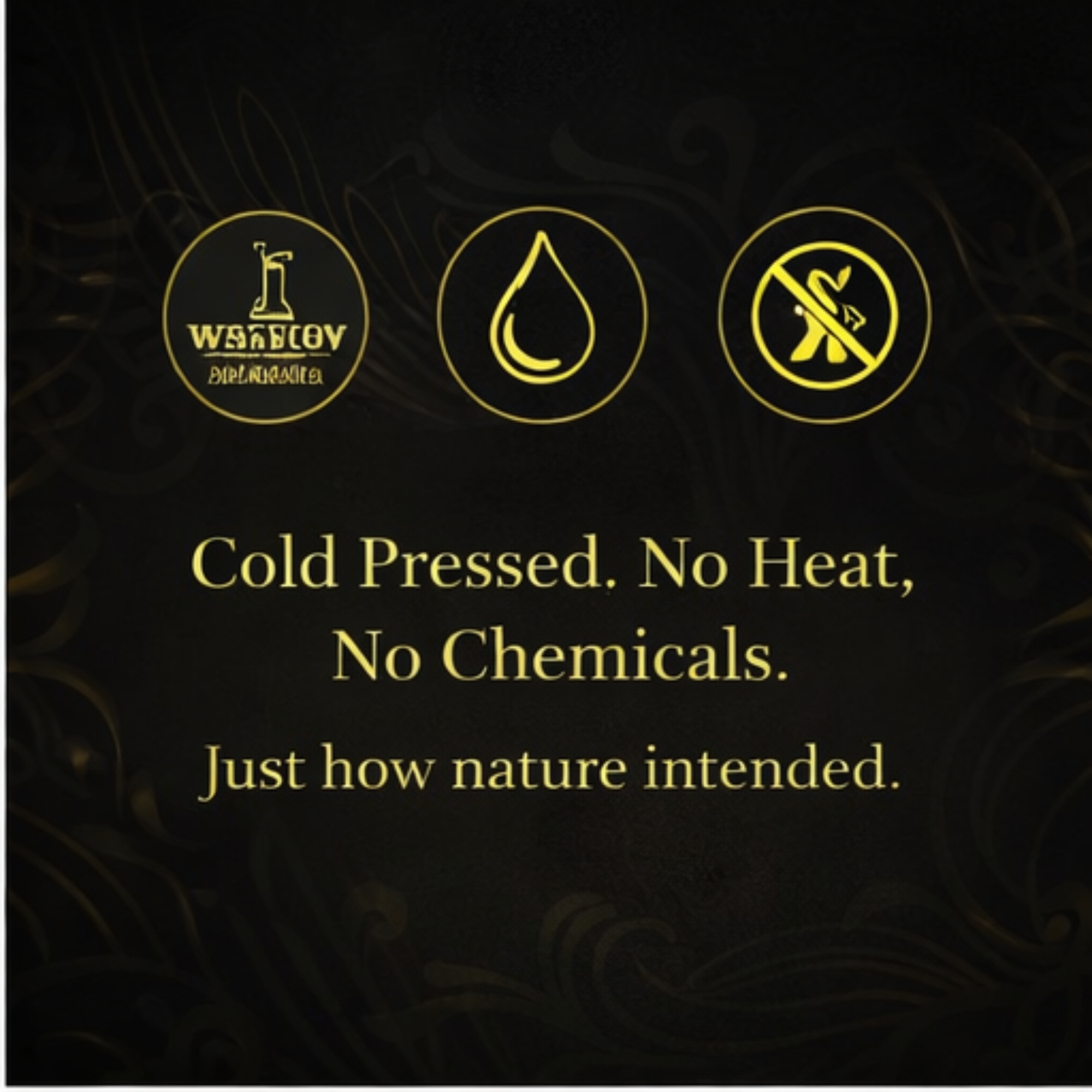 Organic Cold Pressed Black Mustard Oil | Earth & Earthy™