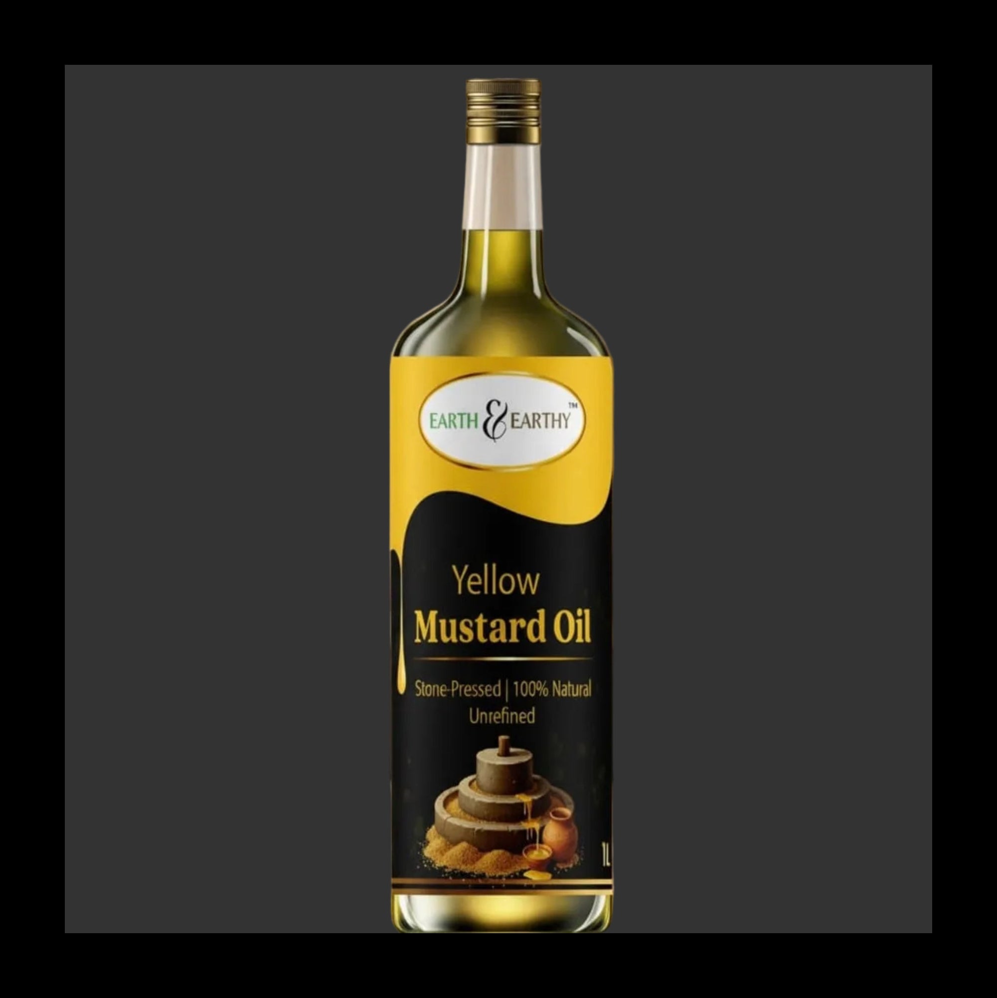 Traditionally cold pressed oil
